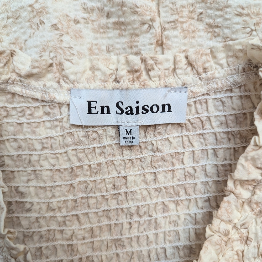 En Saison Lucia Babydoll Top - Picture 5 of 5
